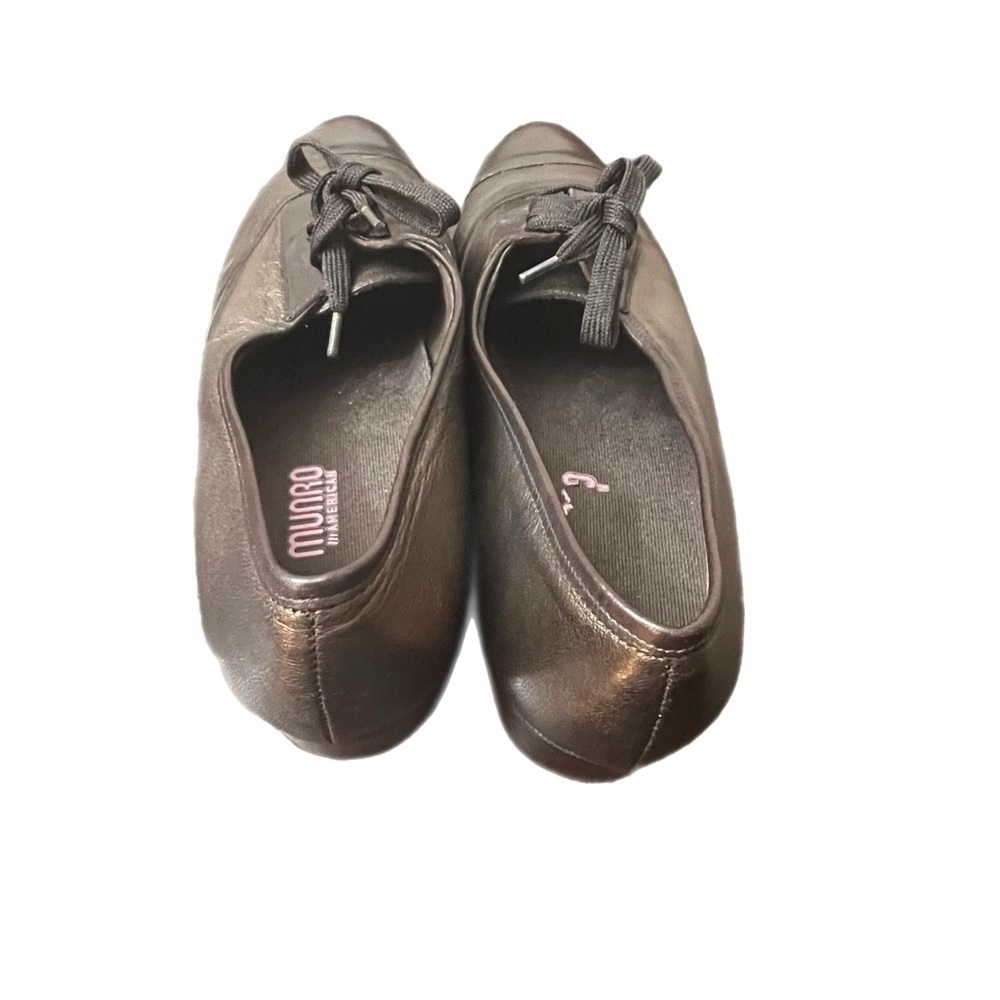 Munro American Ascot Bronze Leather Shoes Sz 14 - Picture 3 of 10